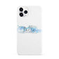 Personalised Christmas Snow fall iPhone 11 Pro 3D Snap Case