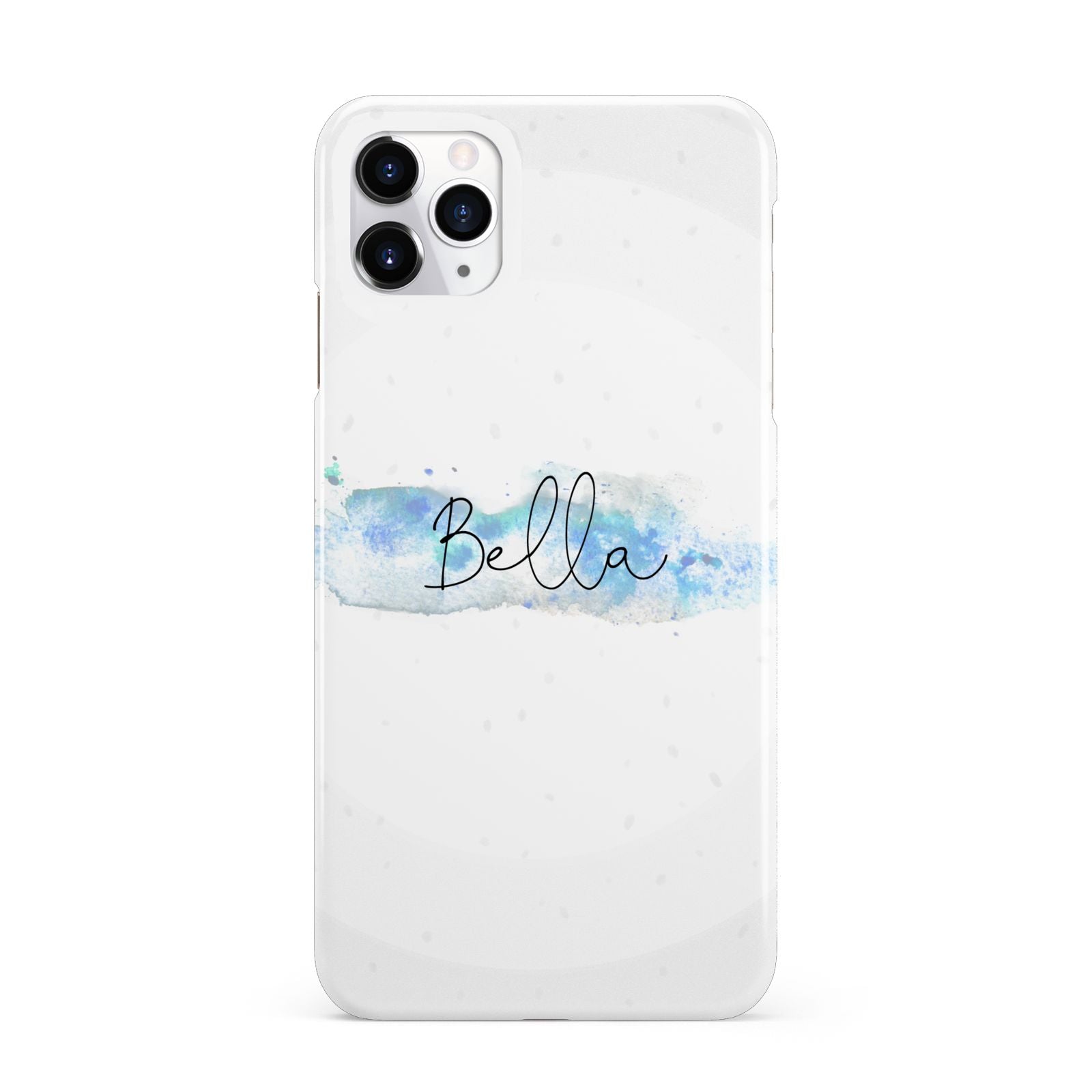Personalised Christmas Snow fall iPhone 11 Pro Max 3D Snap Case