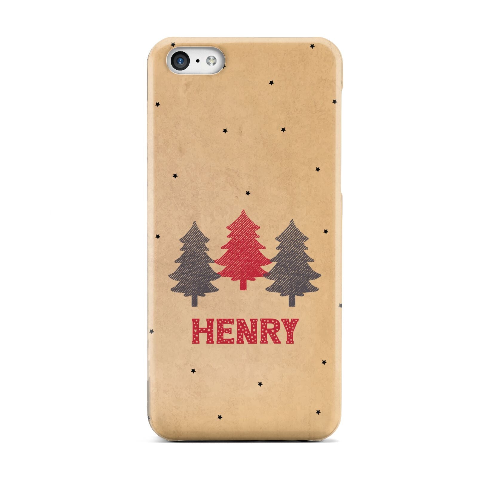 Personalised Christmas Tree Apple iPhone 5c Case