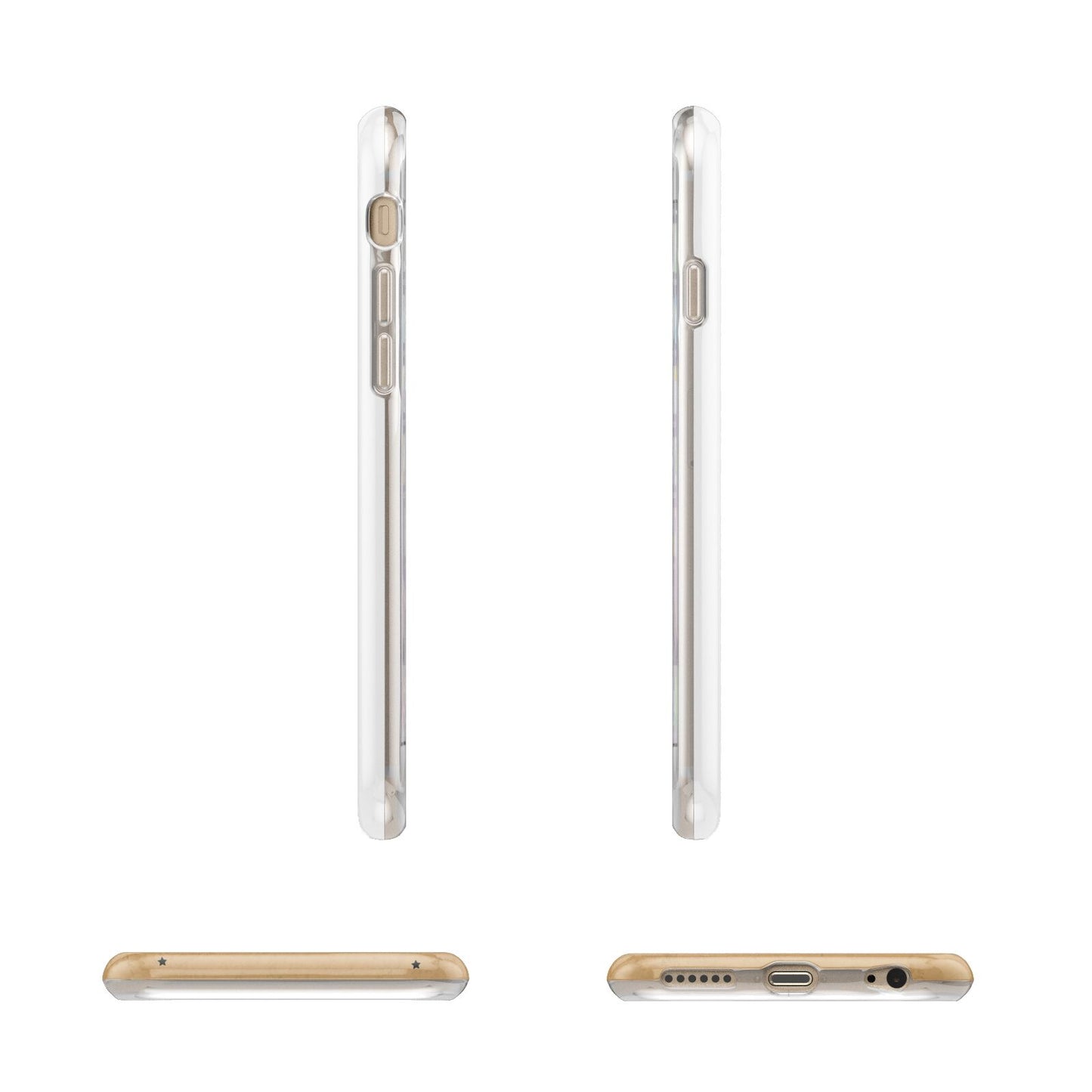 Personalised Christmas Tree Apple iPhone 6 3D Wrap Tough Case Alternative Image Angles