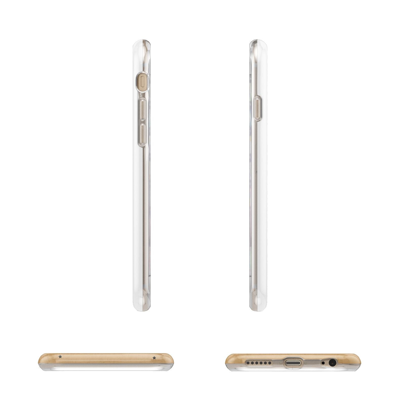 Personalised Christmas Tree Apple iPhone 6 3D Wrap Tough Case Alternative Image Angles