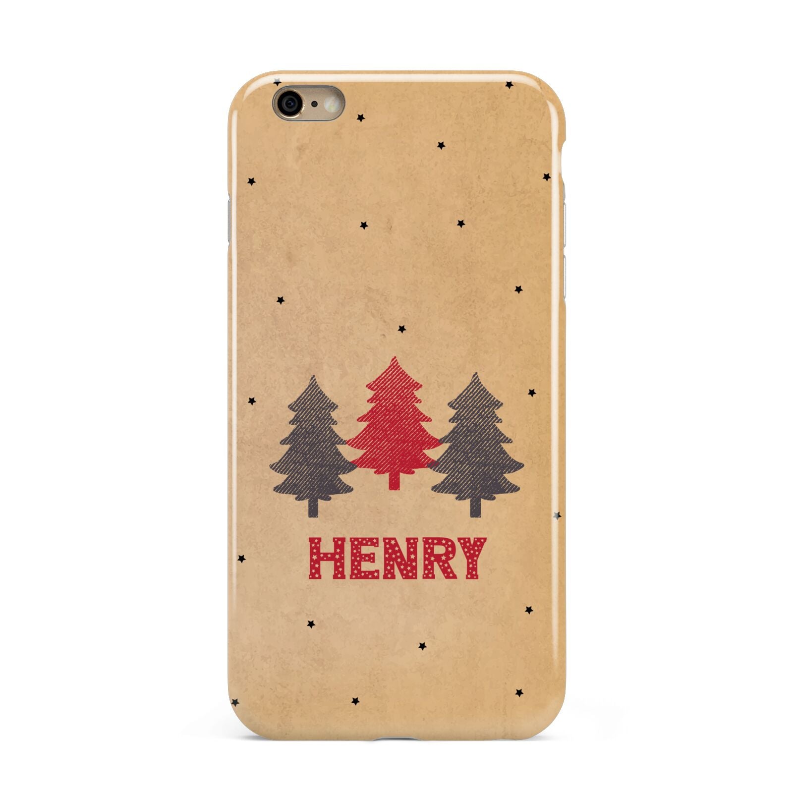 Personalised Christmas Tree Apple iPhone 6 Plus 3D Tough Case