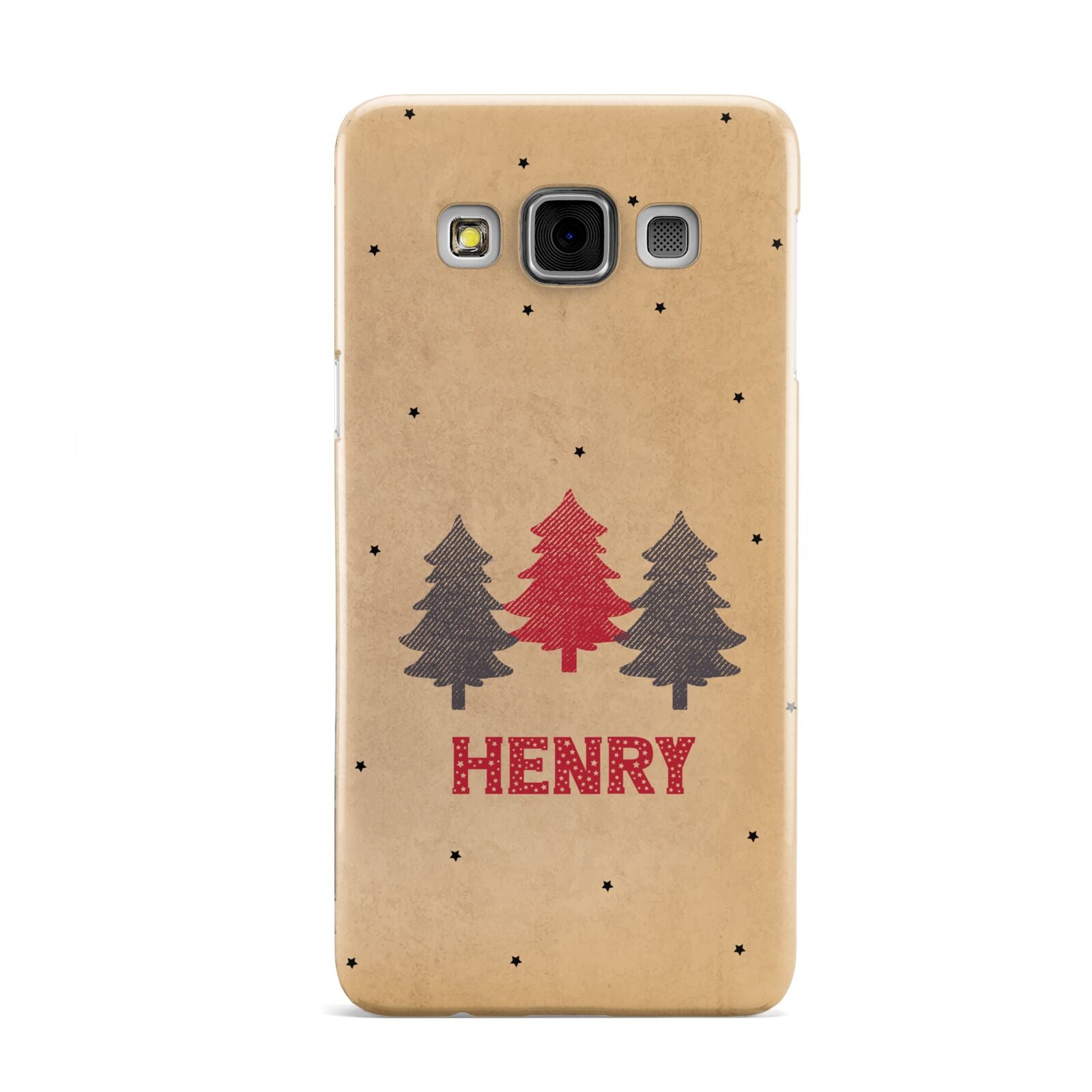 Personalised Christmas Tree Samsung Galaxy A3 Case