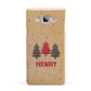 Personalised Christmas Tree Samsung Galaxy A7 2015 Case