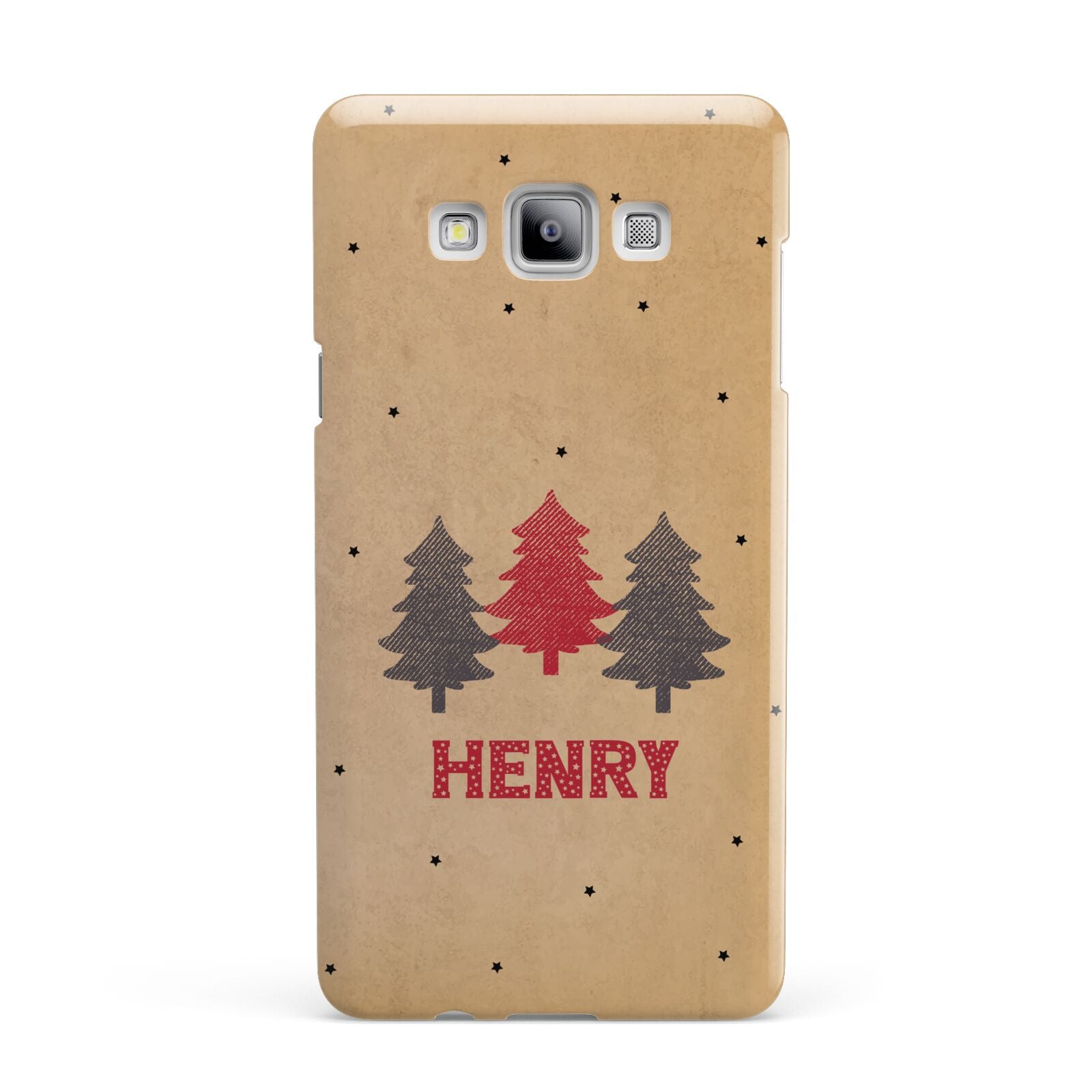 Personalised Christmas Tree Samsung Galaxy A7 2015 Case