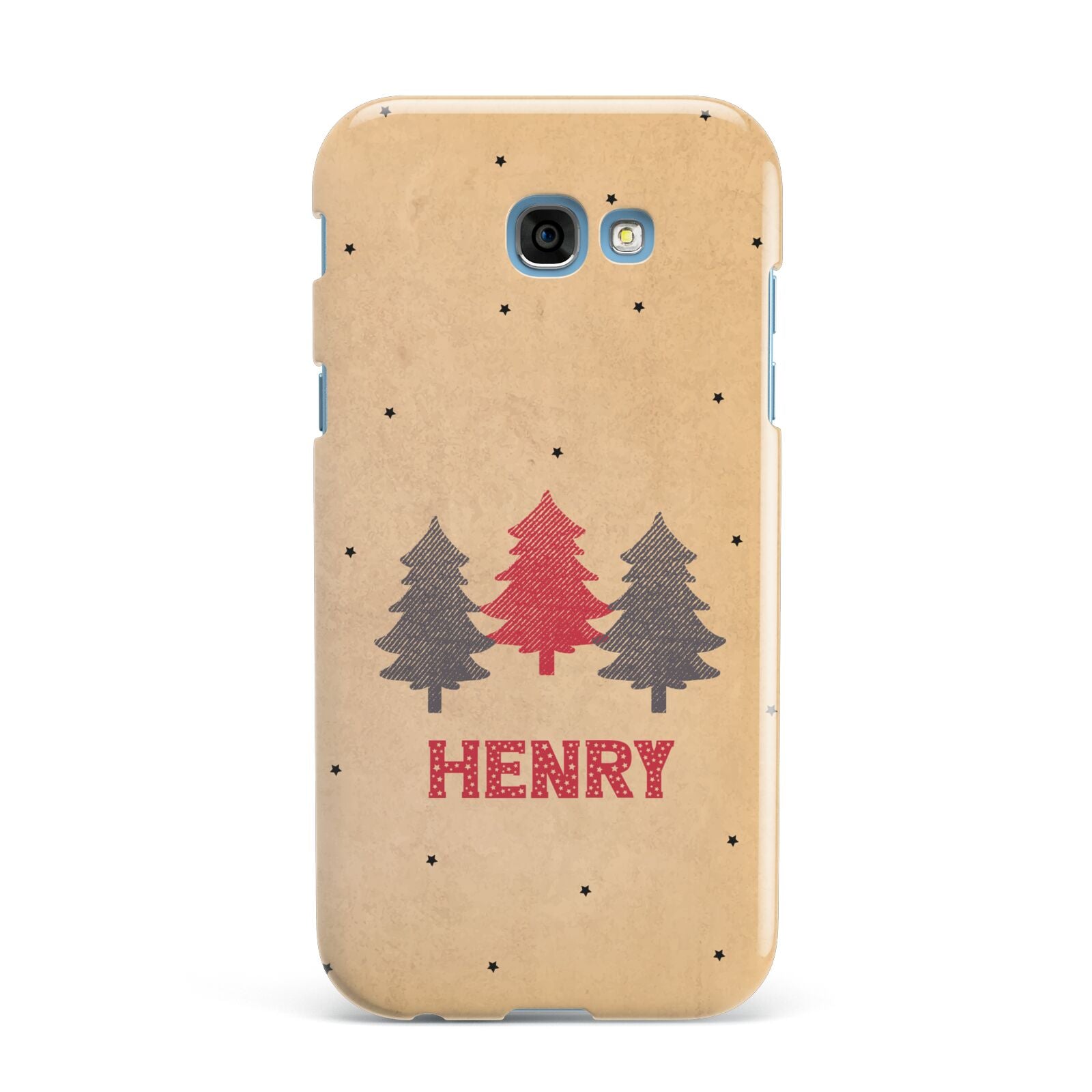 Personalised Christmas Tree Samsung Galaxy A7 2017 Case