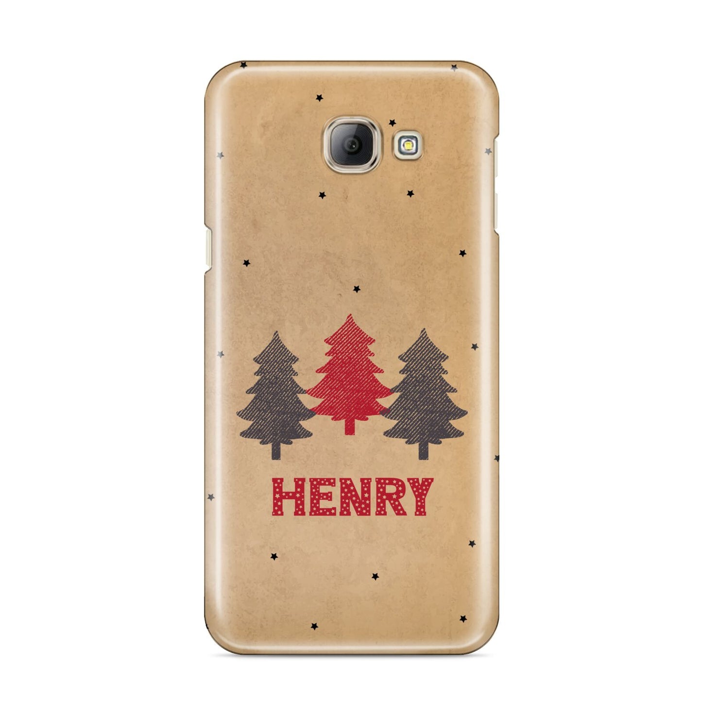 Personalised Christmas Tree Samsung Galaxy A8 2016 Case