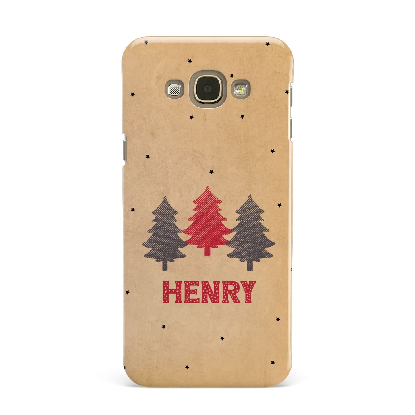 Personalised Christmas Tree Samsung Galaxy A8 Case