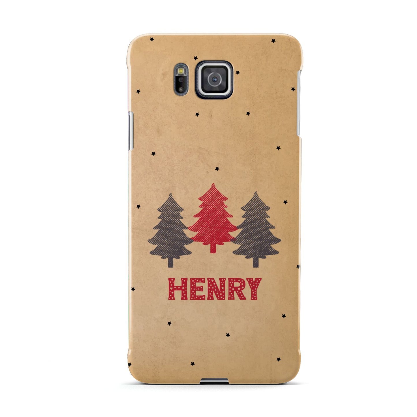 Personalised Christmas Tree Samsung Galaxy Alpha Case