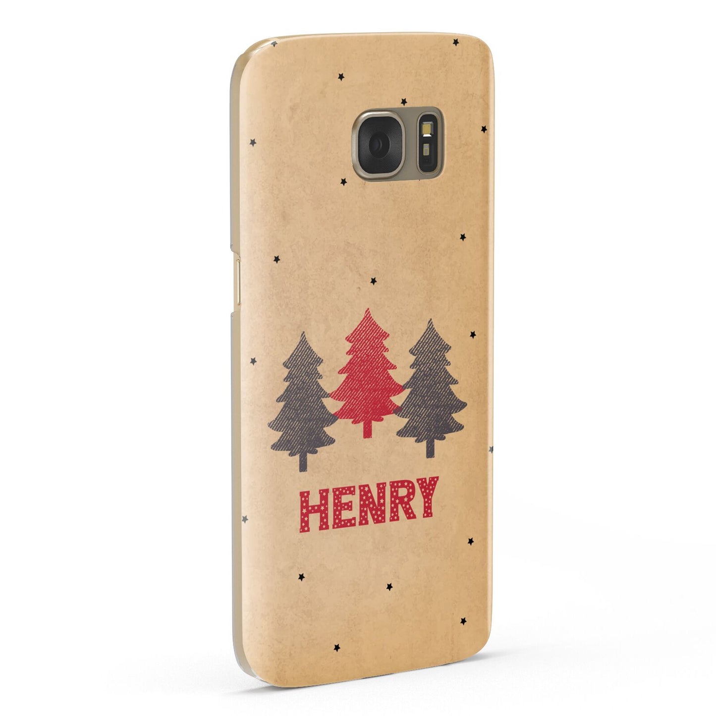 Personalised Christmas Tree Samsung Galaxy Case Fourty Five Degrees