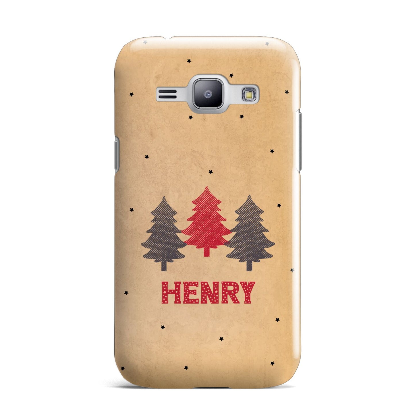 Personalised Christmas Tree Samsung Galaxy J1 2015 Case