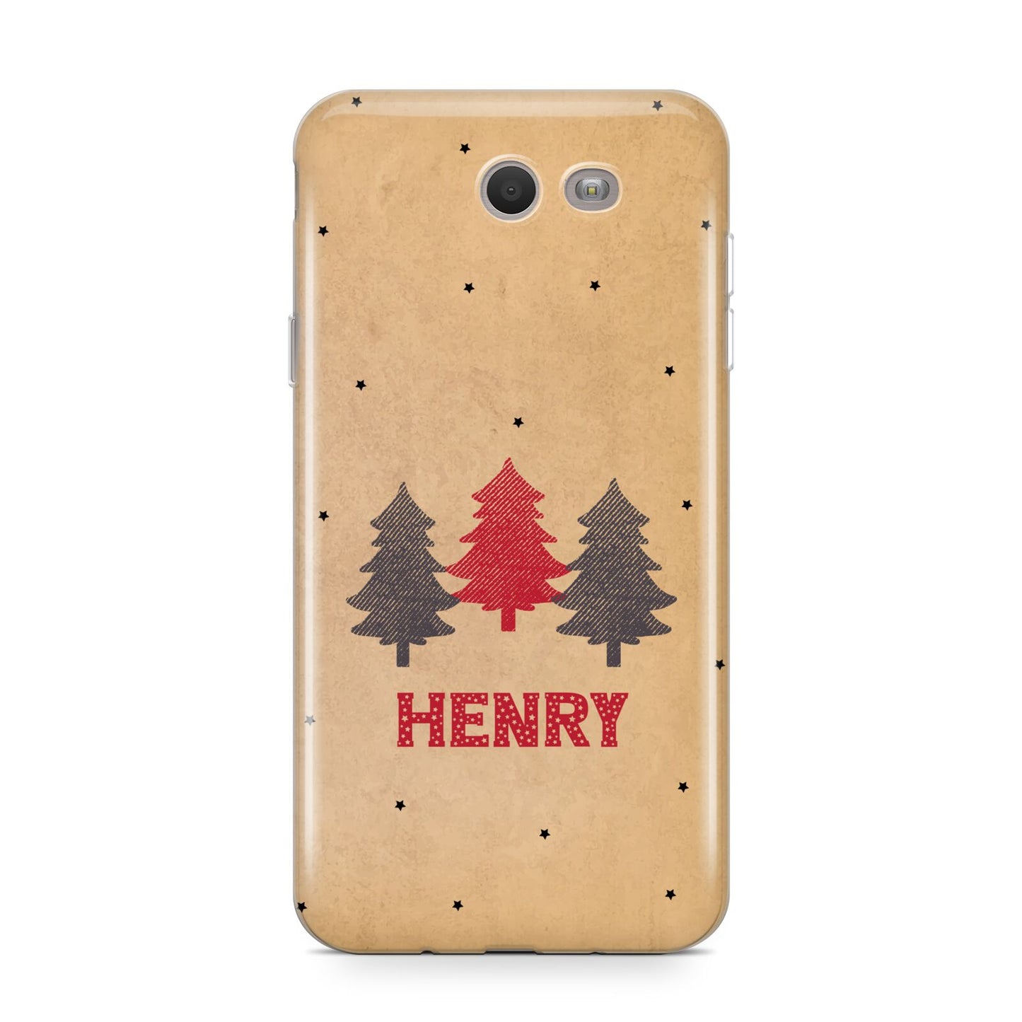 Personalised Christmas Tree Samsung Galaxy J7 2017 Case