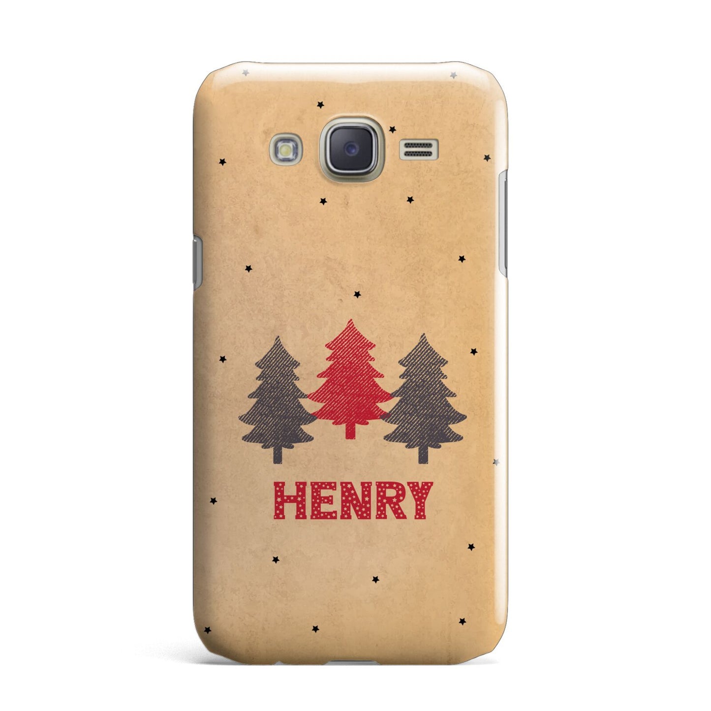 Personalised Christmas Tree Samsung Galaxy J7 Case