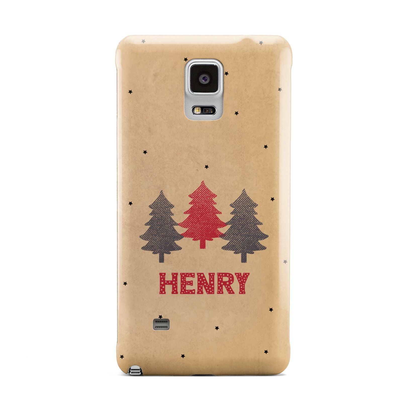 Personalised Christmas Tree Samsung Galaxy Note 4 Case