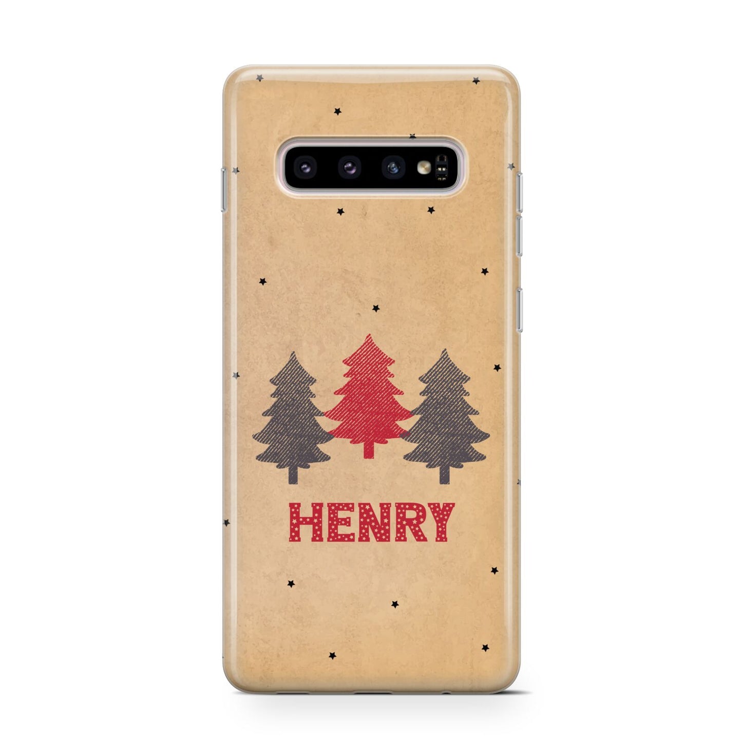 Personalised Christmas Tree Samsung Galaxy S10 Case