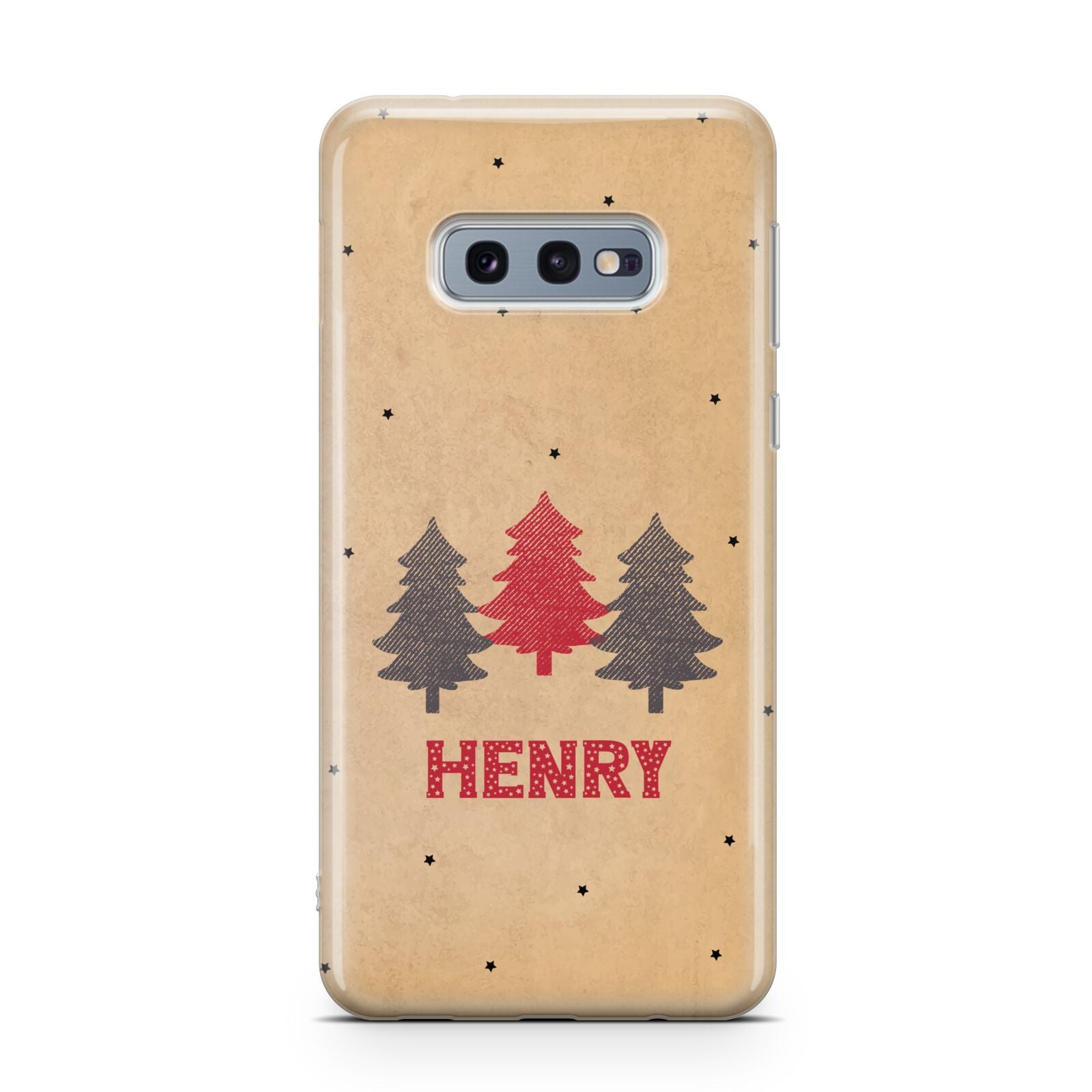 Personalised Christmas Tree Samsung Galaxy S10E Case