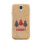 Personalised Christmas Tree Samsung Galaxy S4 Case