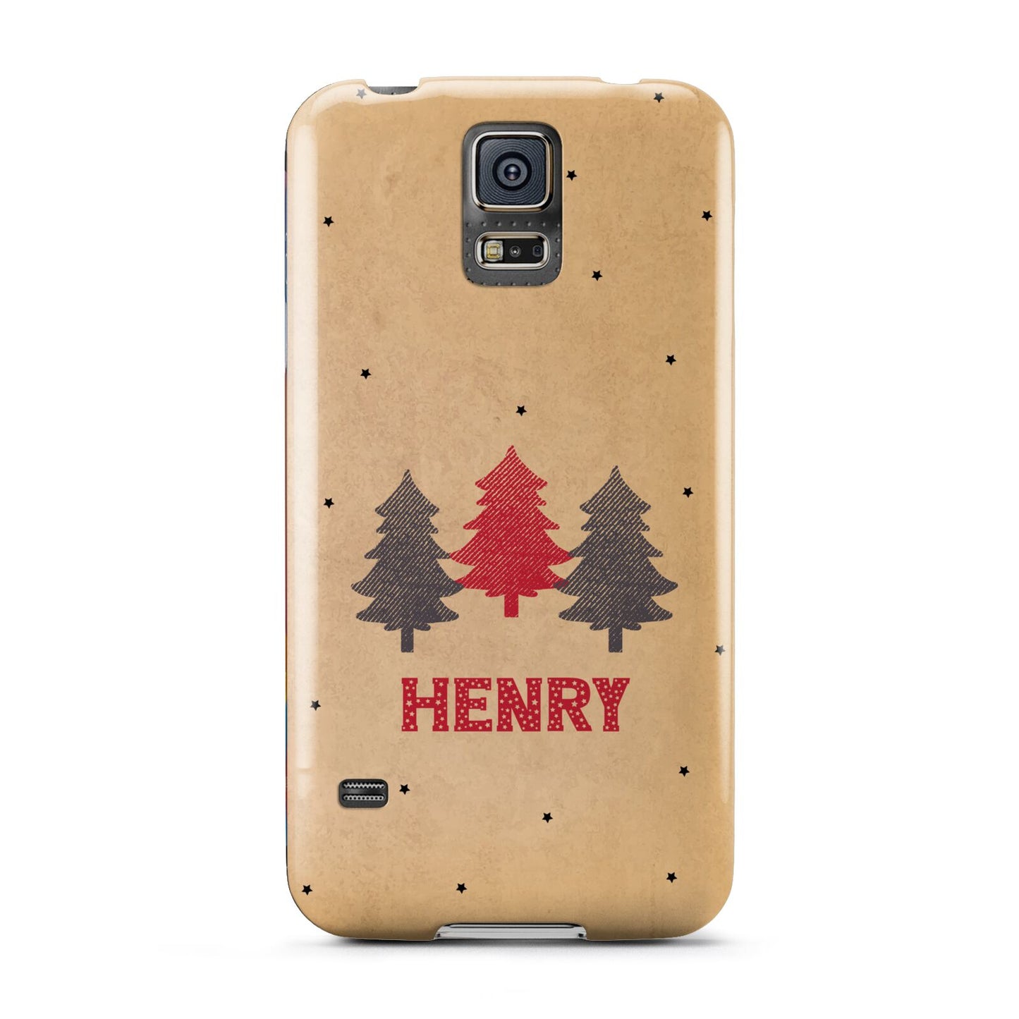 Personalised Christmas Tree Samsung Galaxy S5 Case