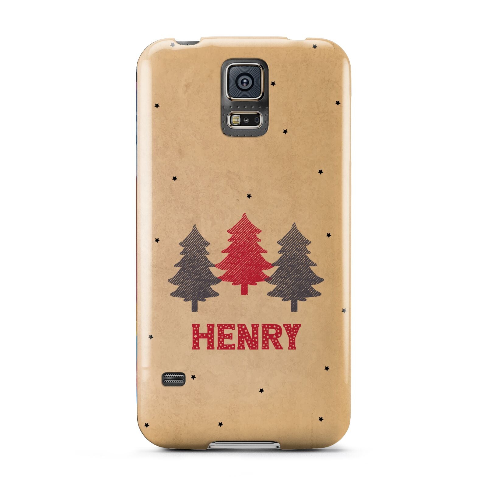Personalised Christmas Tree Samsung Galaxy S5 Case