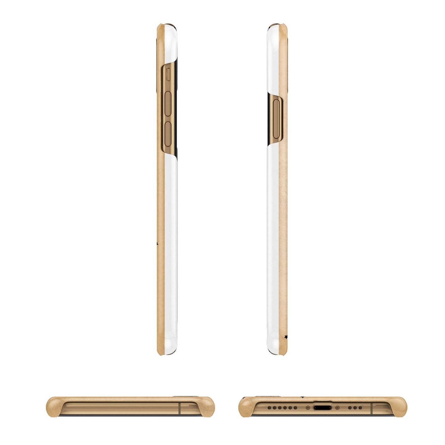 Personalised Christmas Tree iPhone 11 3D Snap Case Angle Images