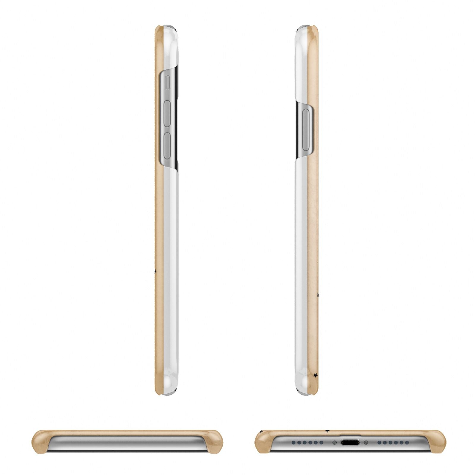 Personalised Christmas Tree iPhone 11 Pro 3D Snap Case Angle Images