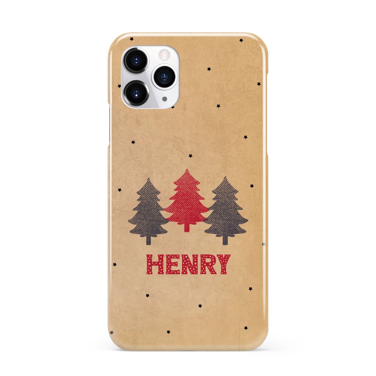 Personalised Christmas Tree iPhone 11 Pro 3D Snap Case