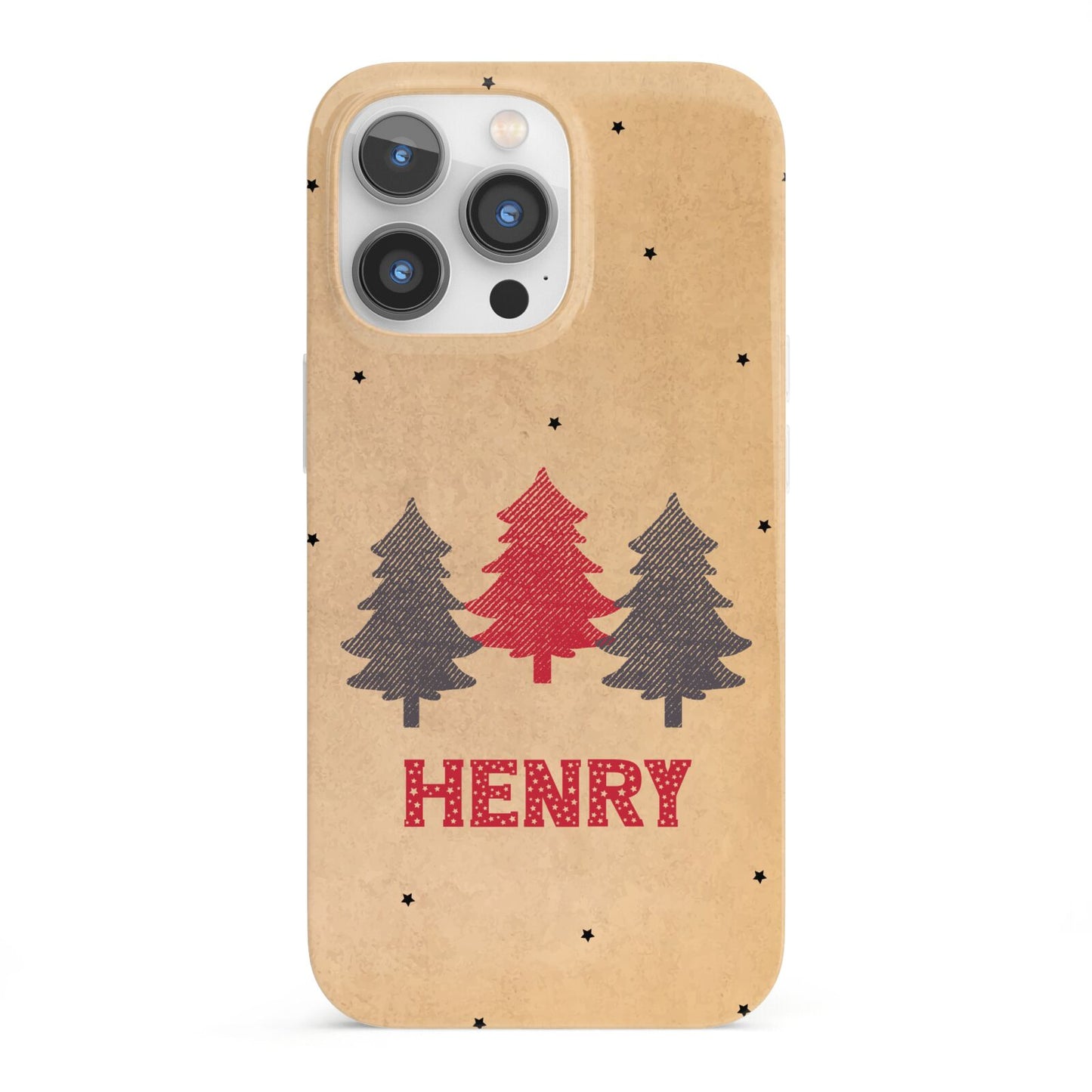 Personalised Christmas Tree iPhone 13 Pro Full Wrap 3D Snap Case