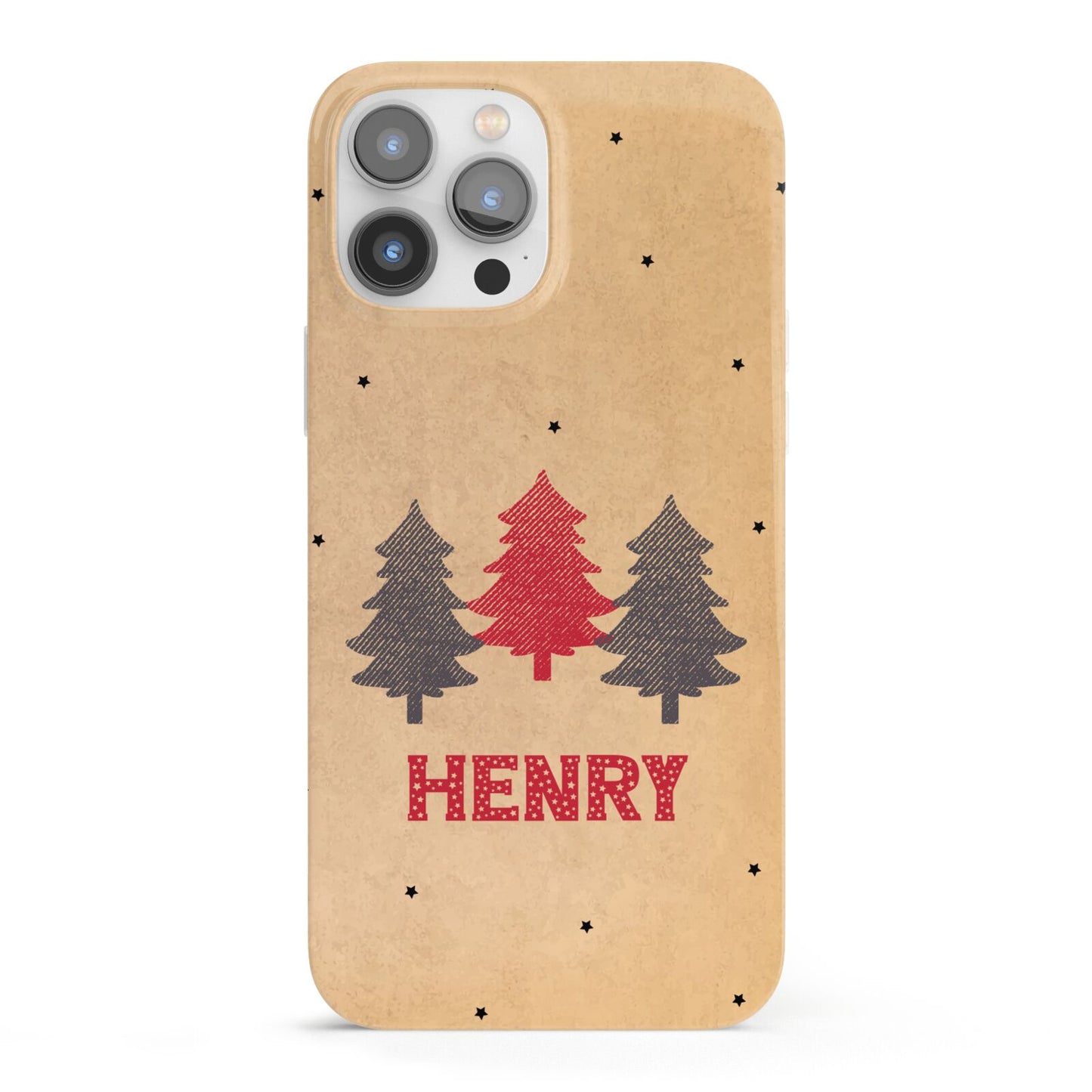Personalised Christmas Tree iPhone 13 Pro Max Full Wrap 3D Snap Case