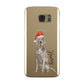 Personalised Christmas Weimaraner Samsung Galaxy Case