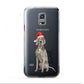 Personalised Christmas Weimaraner Samsung Galaxy S5 Mini Case