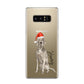 Personalised Christmas Weimaraner Samsung Galaxy S8 Case