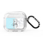 Personalised Chrome Marble AirPods Glitter Case 3rd Gen