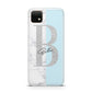 Personalised Chrome Marble Huawei Enjoy 20 Phone Case