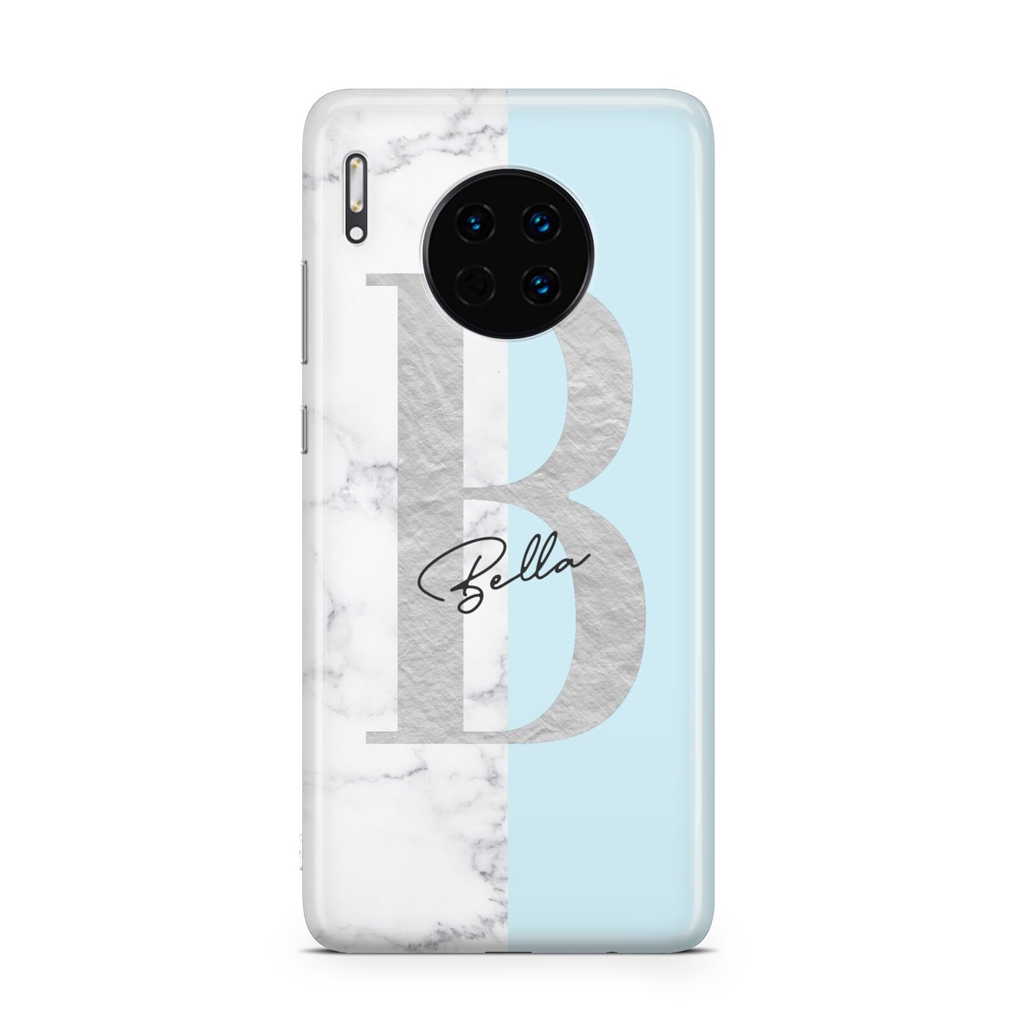 Personalised Chrome Marble Huawei Mate 30