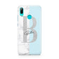Personalised Chrome Marble Huawei P Smart 2019 Case