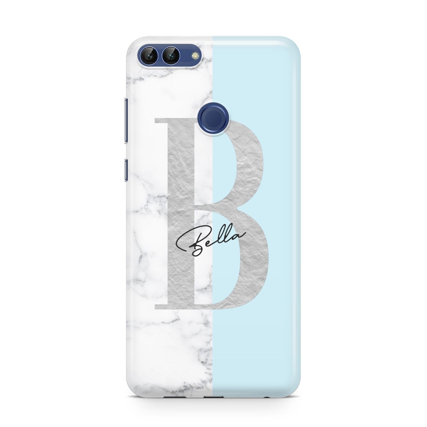 Personalised Chrome Marble Huawei P Smart Case