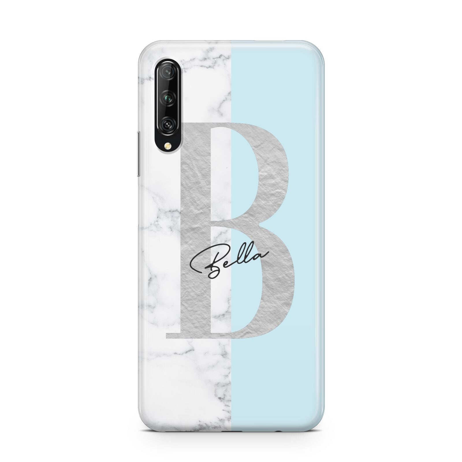 Personalised Chrome Marble Huawei P Smart Pro 2019