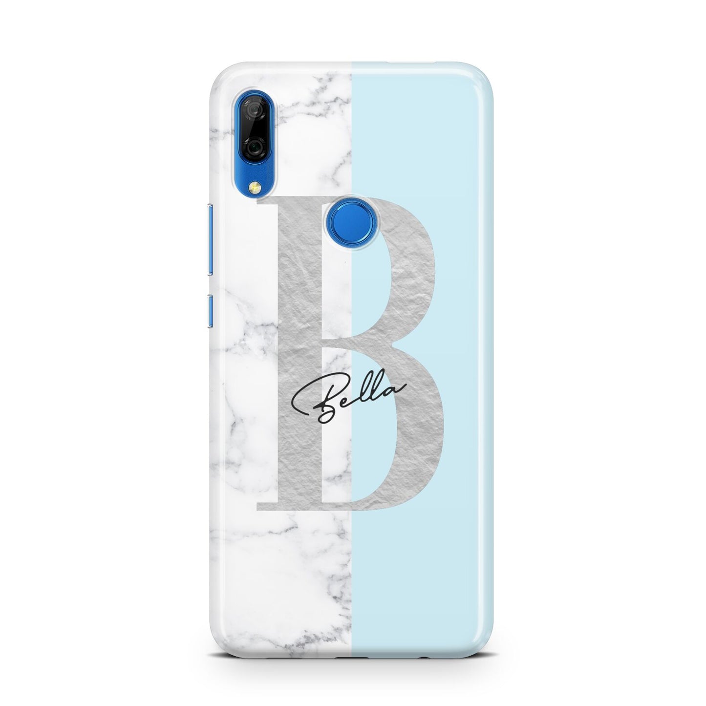 Personalised Chrome Marble Huawei P Smart Z
