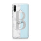 Personalised Chrome Marble Huawei P30 Lite Phone Case
