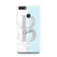 Personalised Chrome Marble Huawei Y9 2018