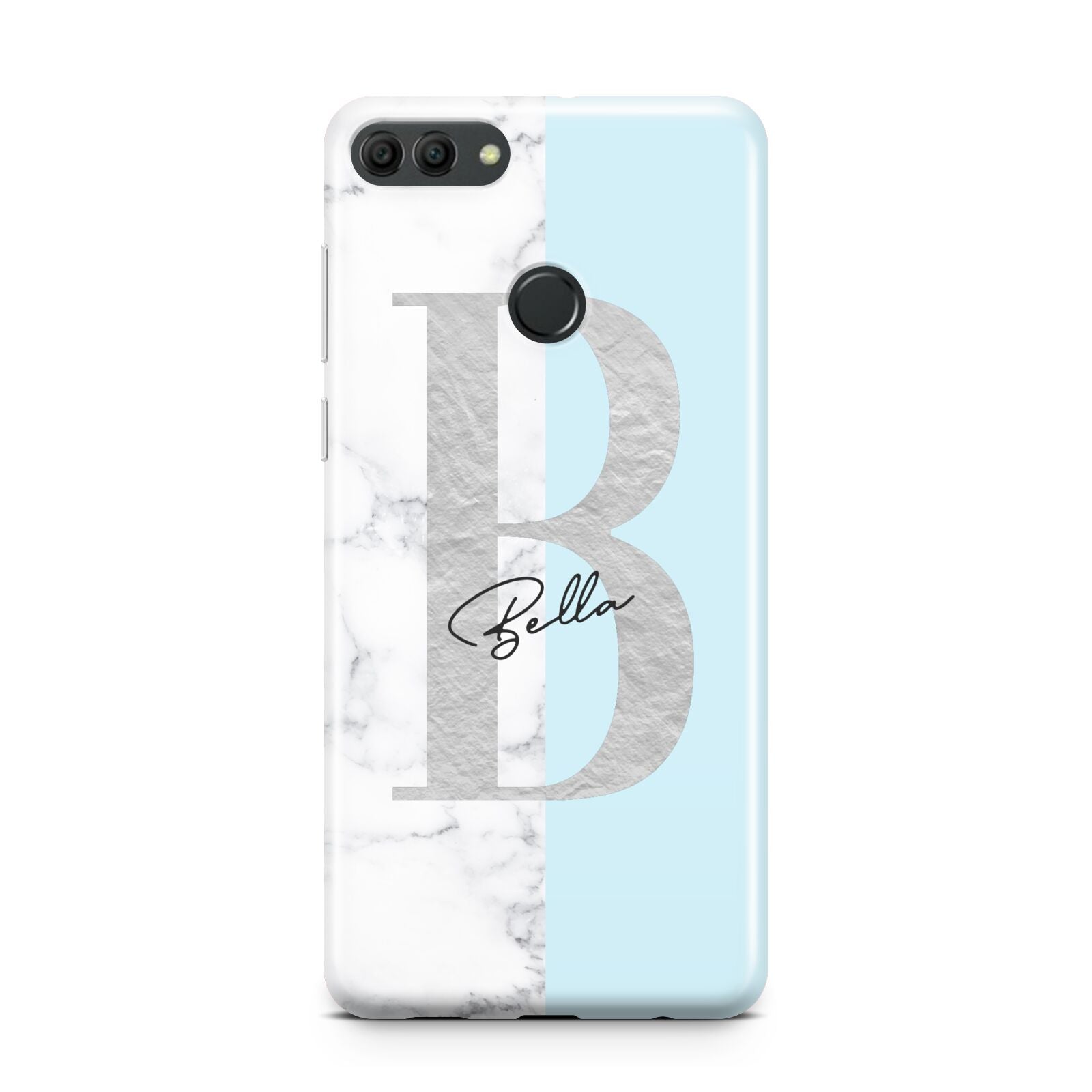 Personalised Chrome Marble Huawei Y9 2018
