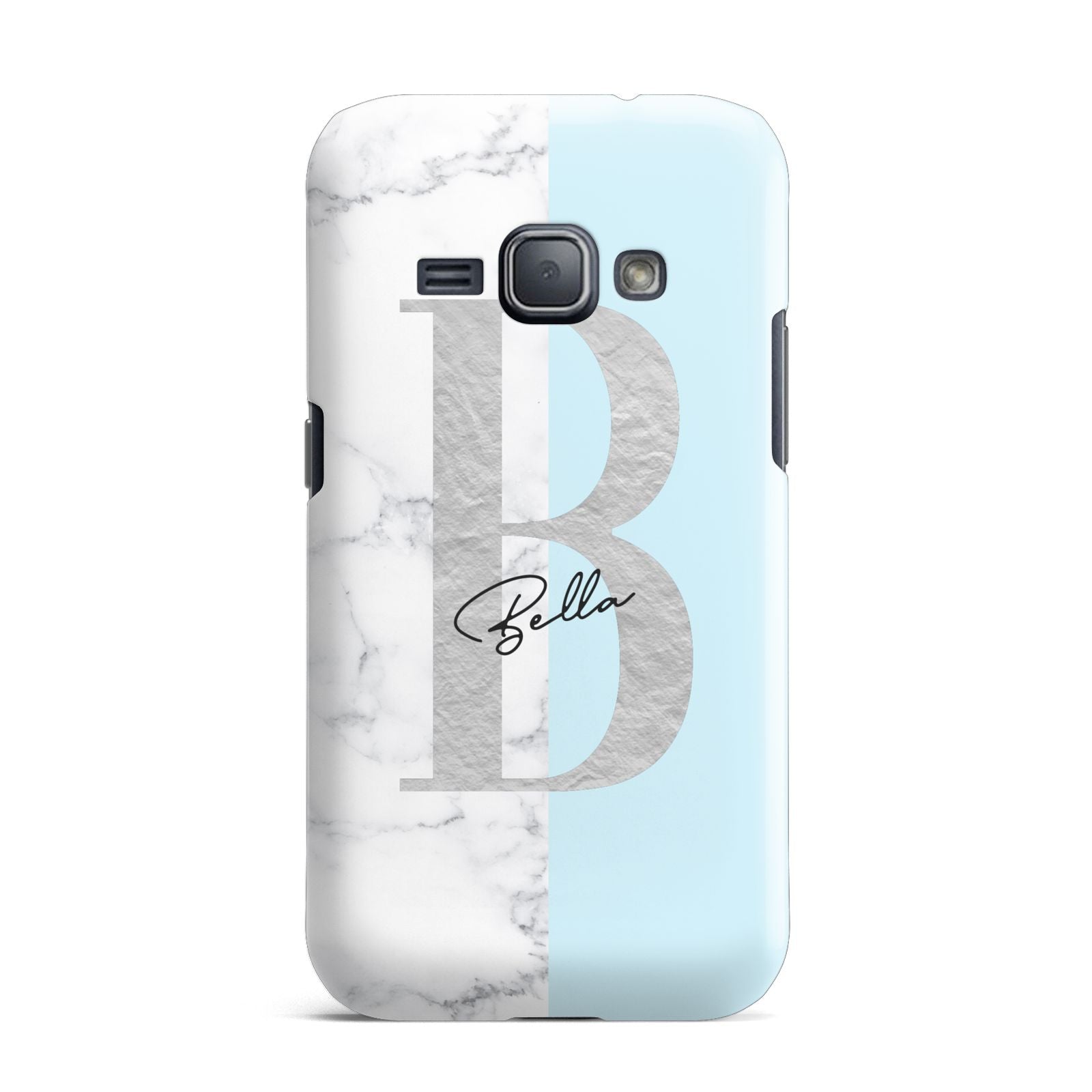 Personalised Chrome Marble Samsung Galaxy J1 2016 Case