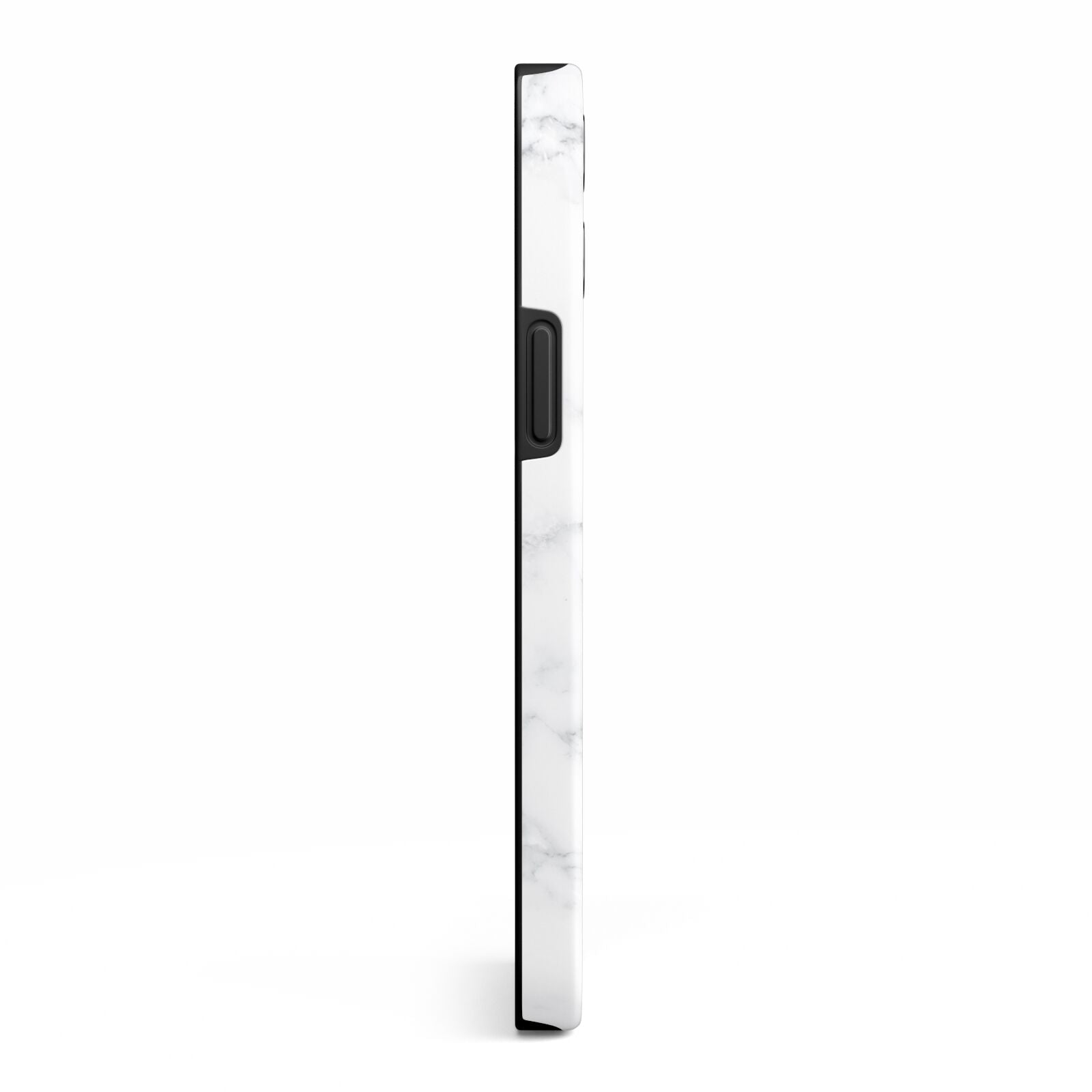 Personalised Chrome Marble iPhone 13 Pro Max Side Image 3D Tough Case