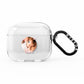 Personalised Circle Photo Upload AirPods Clear Case 3rd Gen