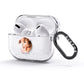 Personalised Circle Photo Upload AirPods Glitter Case 3rd Gen Side Image