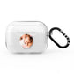 Personalised Circle Photo Upload AirPods Pro Clear Case