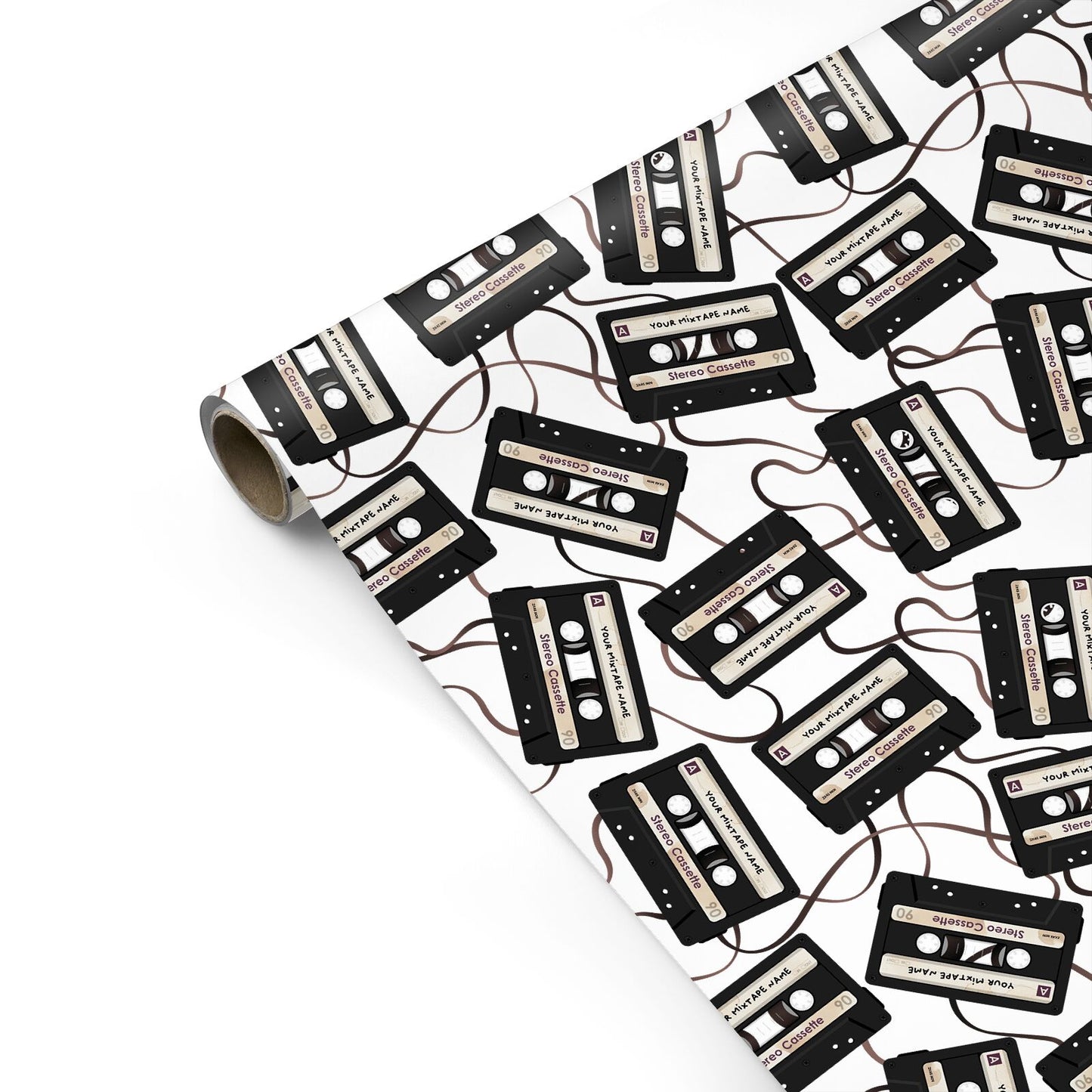 Personalised Classic Mixtape Personalised Gift Wrap