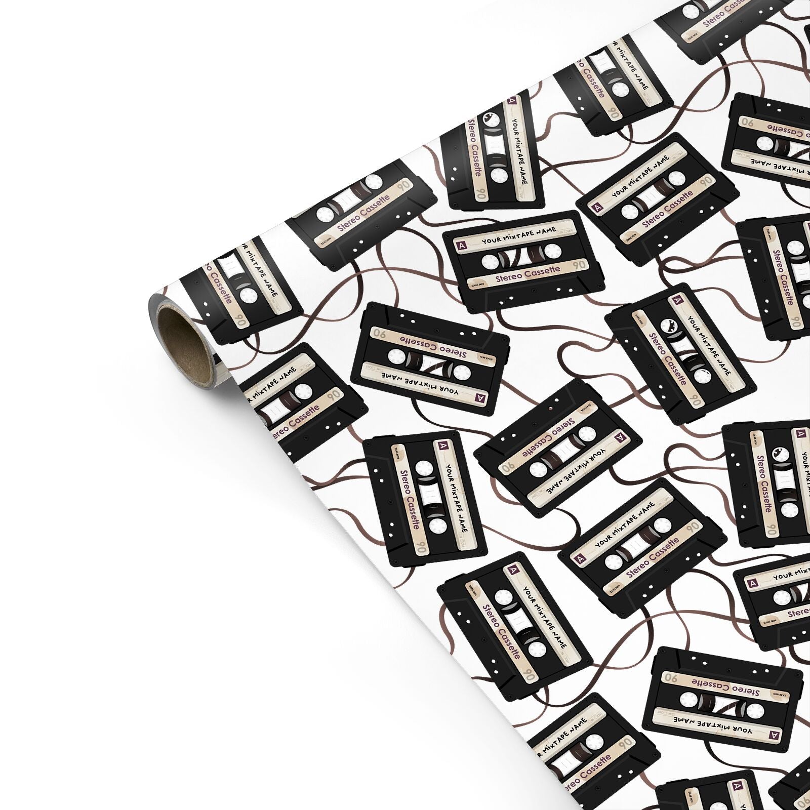 Personalised Classic Mixtape Personalised Gift Wrap