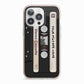 Personalised Classic Mixtape iPhone 13 Pro TPU Impact Case with Pink Edges