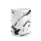 Personalised Clear Name Black Swirl Marble Custom 10oz Mug Alternative Image 7